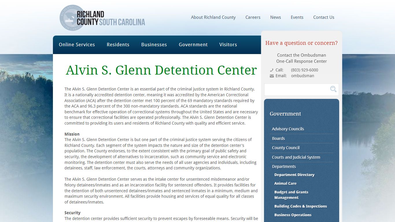 Alvin S. Glenn Detention Center - Richland County